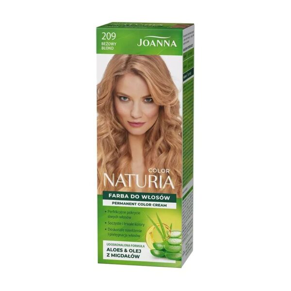 Joanna NATURIA COLOR nr.209 Farba Beżowy blond (1szt.)
