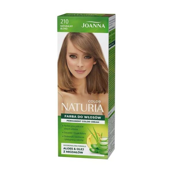 Joanna NATURIA COLOR nr.210 Farba Naturalny blond (1szt.)