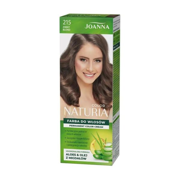 Joanna NATURIA COLOR nr,215 Farba Zimny blond (1szt.)