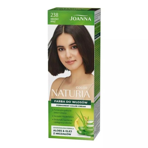 Joanna NATURIA COLOR nr.238 Farba Mroźny brąz (1szt.)