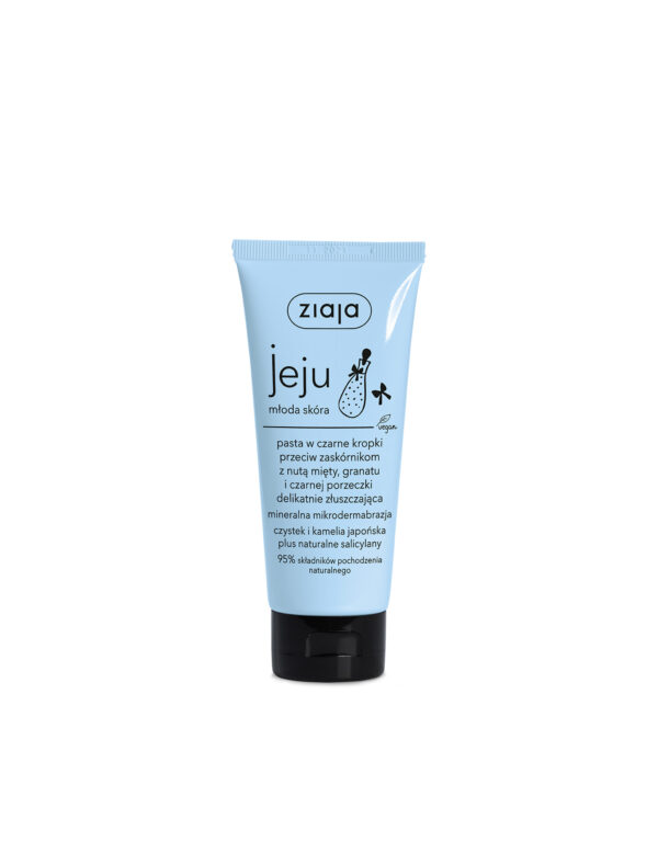 Ziaja Jeju pasta w czarne kropki przeciw zaskórnikom 75ml