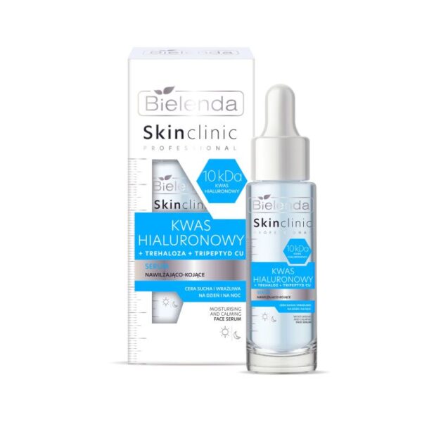 Bielenda Skin Clinic Professional KWAS HIALURONOWY Serum nawilżająco - kojące 30ml