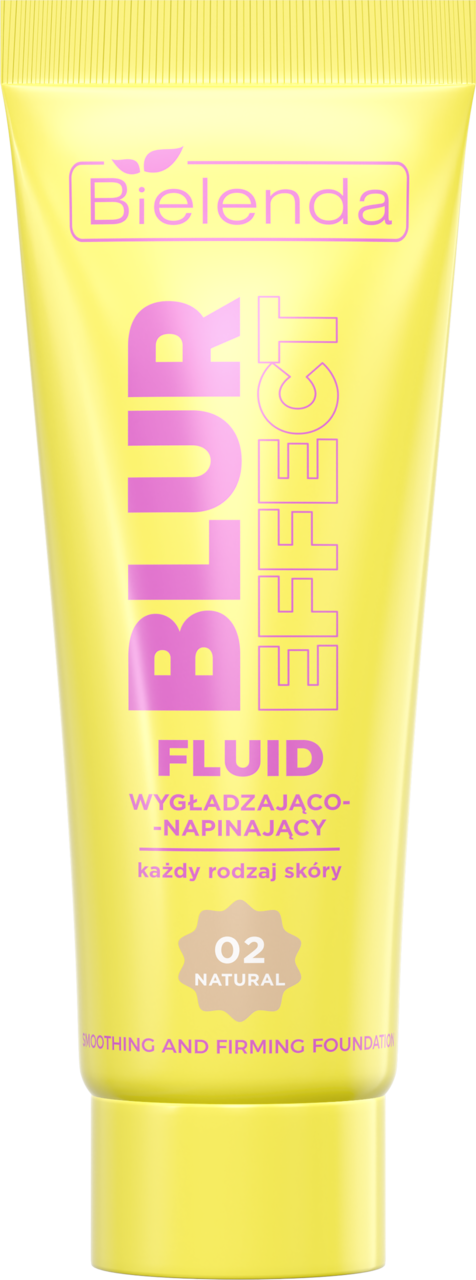 BIELENDA BLUR EFFECT Fluid wygładzająco-napinający, 02 Natural 30g