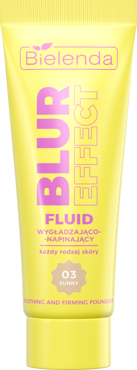 BIELENDA BLUR EFFECT Fluid wygładzająco-napinający, 03 Sunny 30g