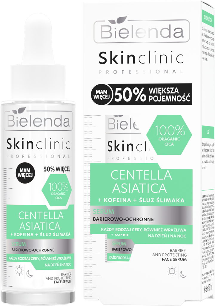 Bielenda Skin Clinic Professional Serum do twarzy, barierowo-ochronne, na dzień i na noc 45ml