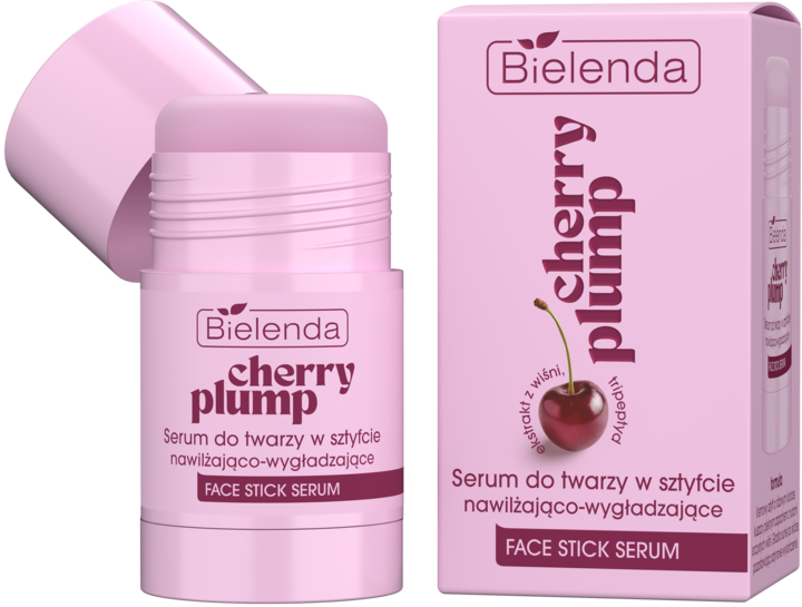 BIELENDA Cherry Plump Serum do twarzy, w sztyfcie, nawilżająco-wypełniające 20ml
