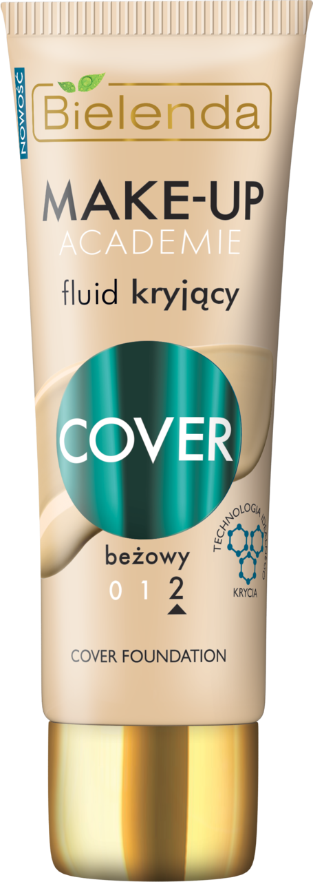 Bielenda MAKE-UP ACADEMIE Fluid kryjący COVER nr 2 Beżowy 30g
