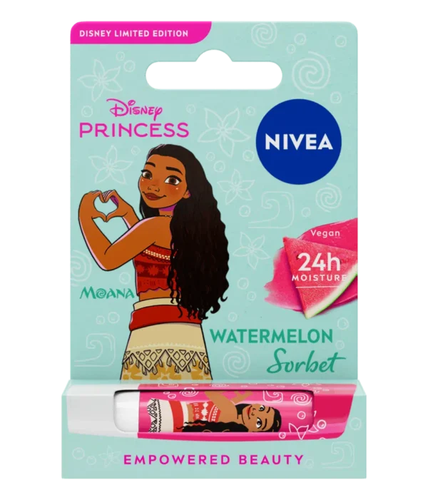 Nivea Pielęgnująca pomadka Watermelon Sorbet Vaiana - Disney Limited Edition