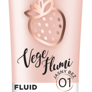 Bielenda MAKE-UP ACADEMIE VEGE FLUMI Fluid mineralny rozświetlający - jasny beż 01 30g