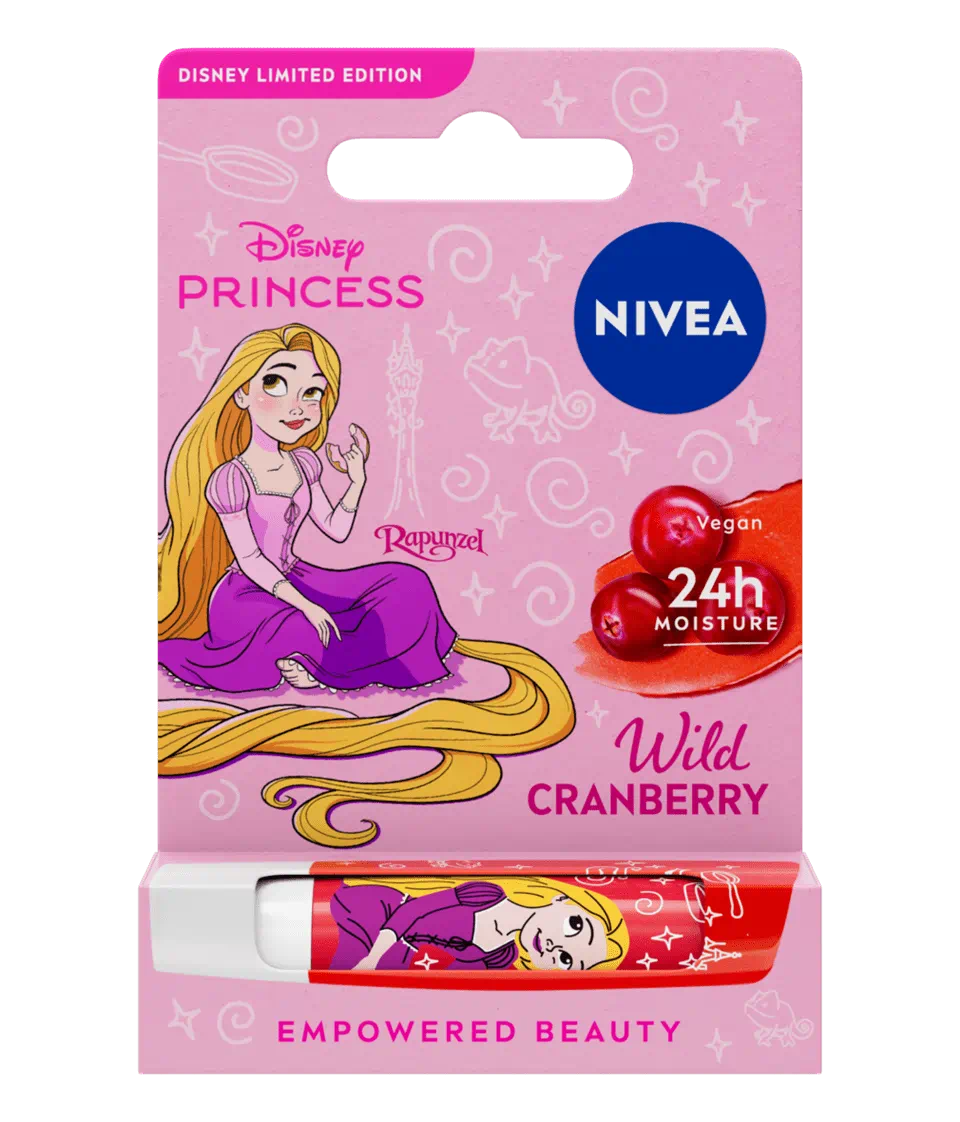 Nivea Pielęgnująca pomadka Cherry Cupcake - Disney Limited Edition