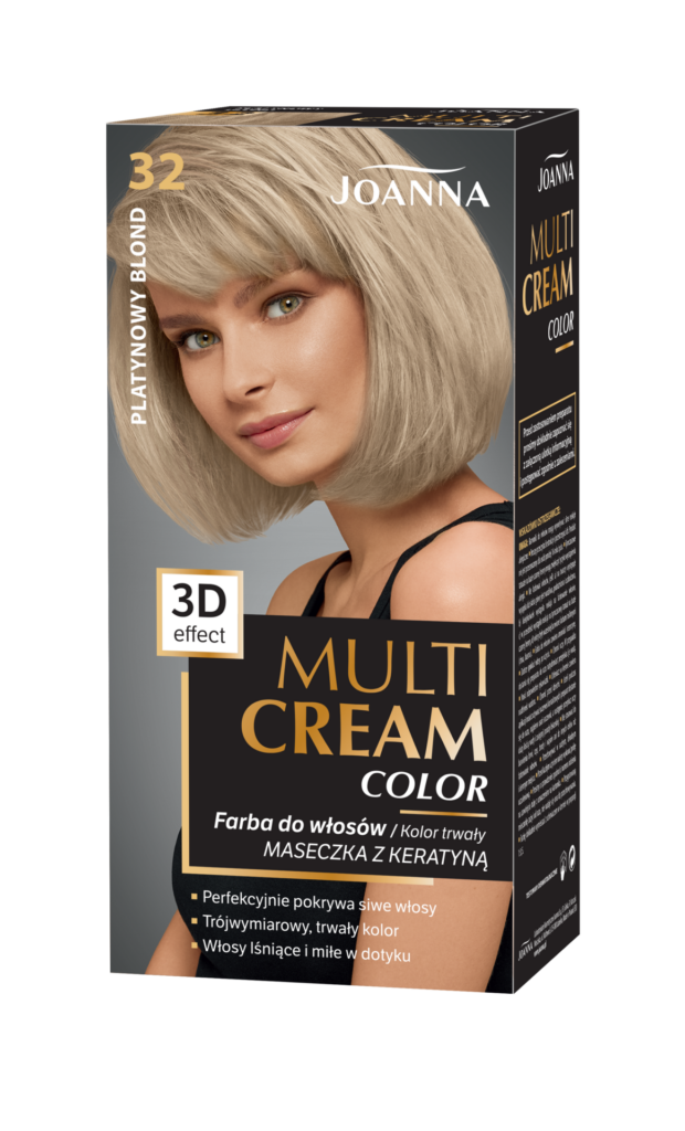Joanna Multi Cream Color 32 - platynowy blond