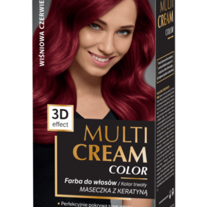 Joanna Multi Cream Color 35 - wiśniowa czerwień