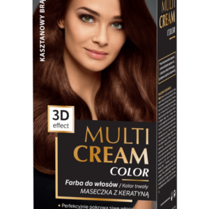 Joanna Multi Cream Color 38 - kasztanowy brąz