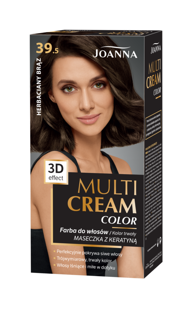 Joanna Multi Cream Color 39.5 - Herbaciany brąz