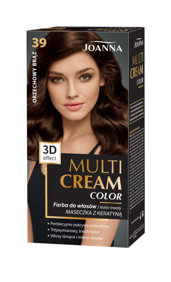 Joanna Multi Cream Color 39 - orzechowy brąz
