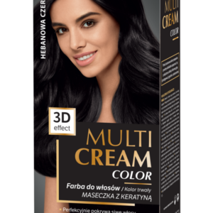 Joanna Multi Cream Color 42 - hebanowa czerń