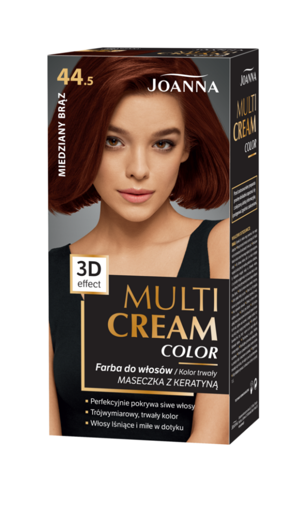 Joanna Multi Cream Color 44,5 - miedziany brąz