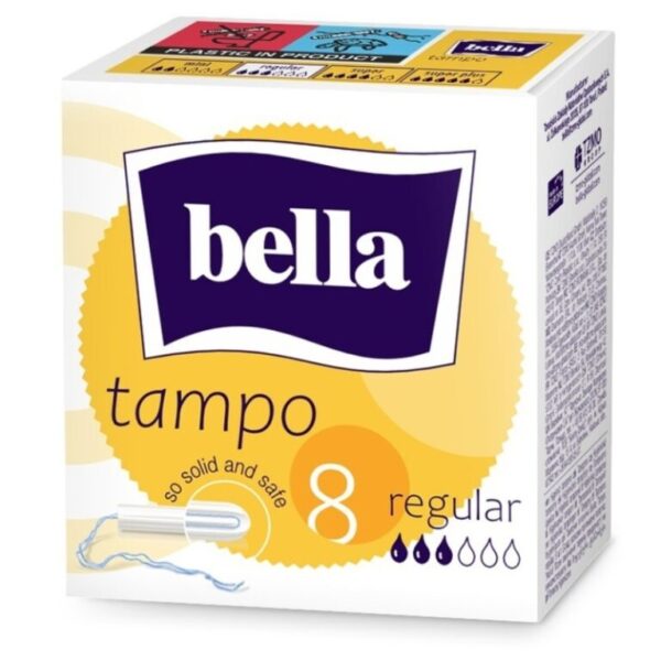 Bella Tampo Tampony higieniczne easy twist Regular 8 sztuk