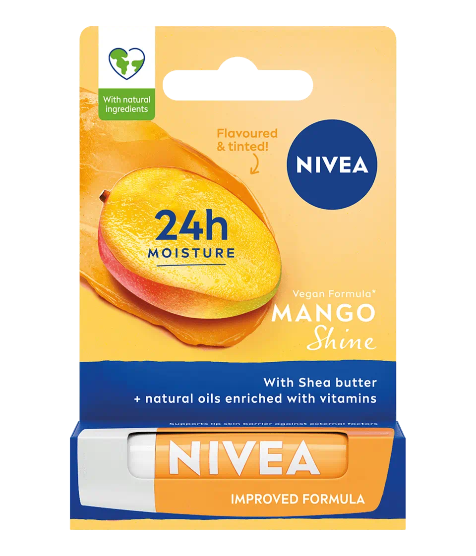 Nivea Pielęgnująca pomadka do ust Mango Shine
