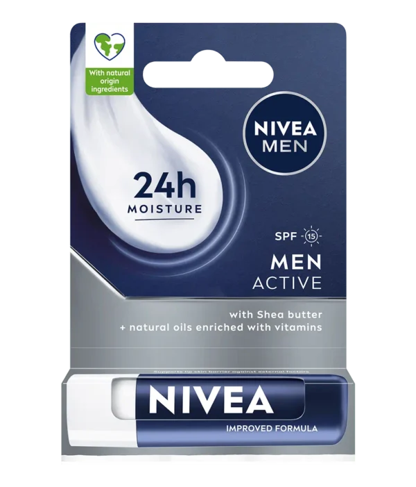 Nivea Pomadka do ust dla mężczyzn Men Active SPF 15