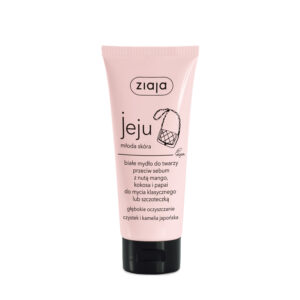 Ziaja Jeju białe mydło do twarzy przeciw sebum 75ml