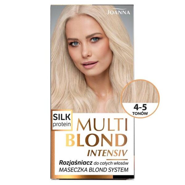 Joanna MULTI BLOND INTENSIV Rozjaśniacz do całych włosów 4-5 tonów