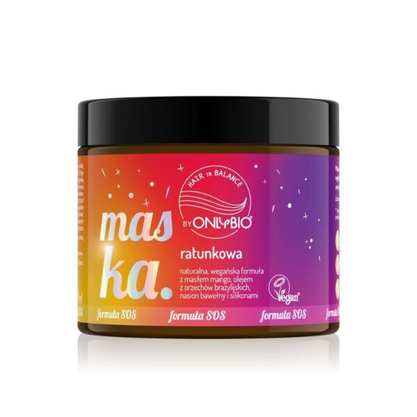 OnlyBio Maska do włosów, ratunkowa (200ml)