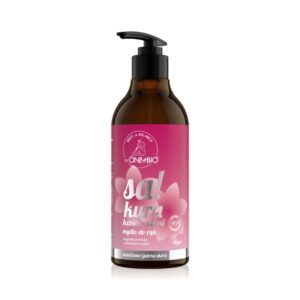 OnlyBio Mydło w płynie do rąk, Sakura Kwiat Wiśni (400ml)