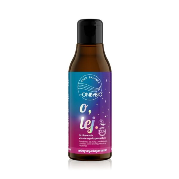 OnlyBio Olej do olejowania włosów wysokoporowatych (150ml)