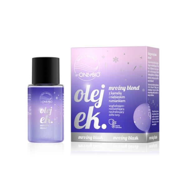 OnlyBio Olejek do włosów, chłodne blondy (20ml)