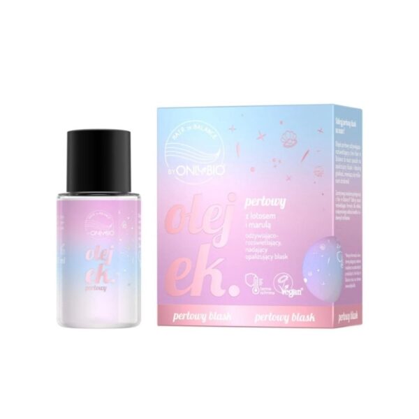 OnlyBio Olejek do włosów perłowy z efektem opalizującego rozświetlenia 20 ml