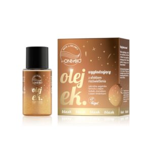 OnlyBio Olejek do włosów, wygładzający, z efektem rozświetlenia (70ml)