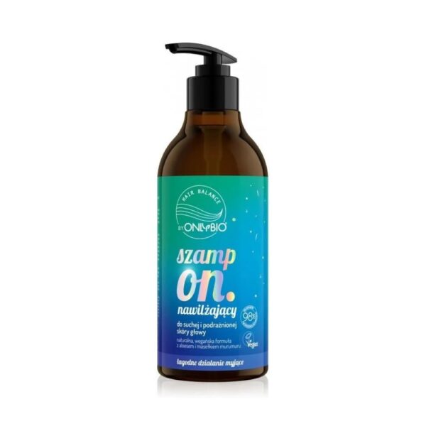 OnlyBio Szampon do włosów, nawilżający (400ml)