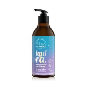 OnlyBio Hydra Szampon do włosów ultranawilżający, do bardzo suchej skóry głowy i włosów (400ml)