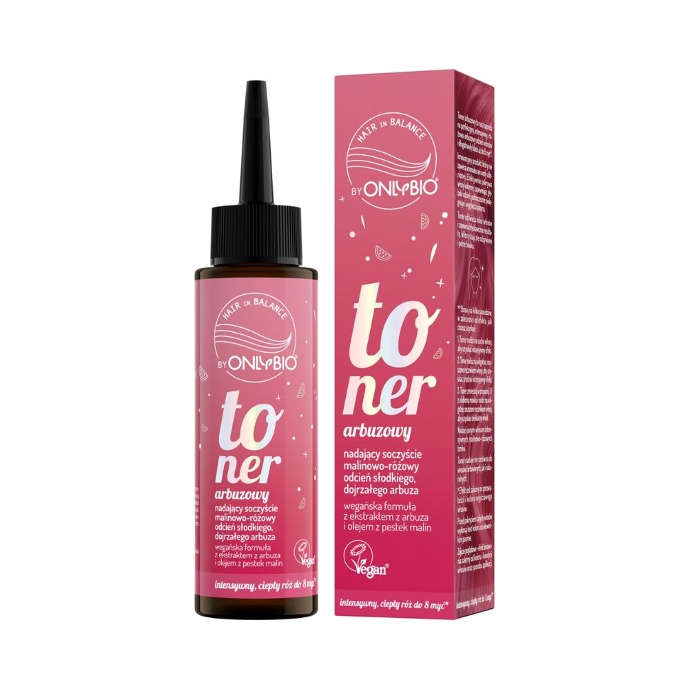 OnlyBio Toner do włosów, Arbuzowy (100ml)