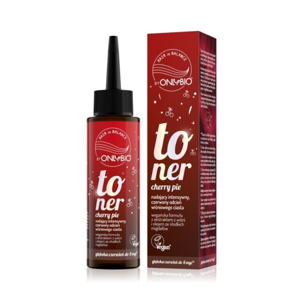 OnlyBio Toner do włosów, Cherry Pie (100ml)