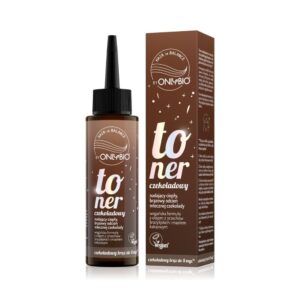 OnlyBio Toner do włosów, Czekoladowy (100ml)