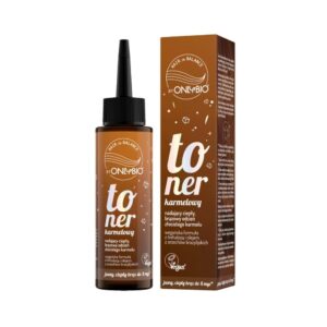 OnlyBio Toner do włosów, Karmelowy (100ml)
