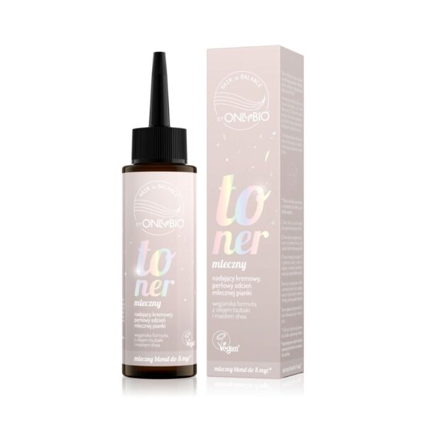 OnlyBio Toner do włosów, Mleczny (100ml)
