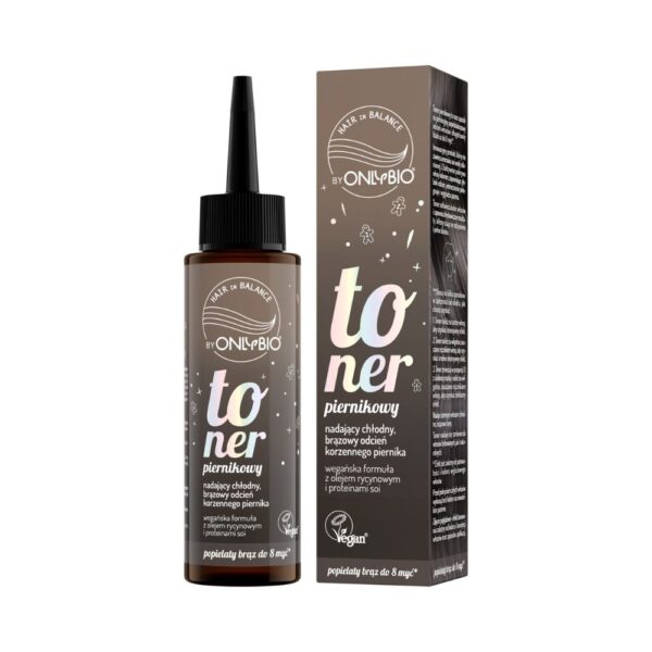 OnlyBio Toner do włosów, Piernikowy (100ml)