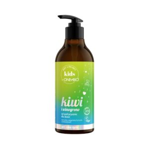 OnlyBio Kids Żel pod prysznic dla dzieci, Kiwi i Winogrono (400ml)