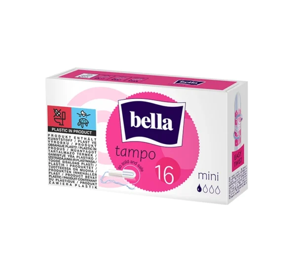 Bella Tampo Tampony higieniczne easy twist Mini 16 sztuk
