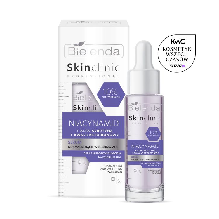 Bielenda Skin Clinic Professional NIACYNAMID Serum normalizująco - wygładzające 30ml