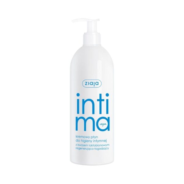Ziaja Intima Kremowy Płyn do higieny intymnej, z kwasem laktozowym (500ml)