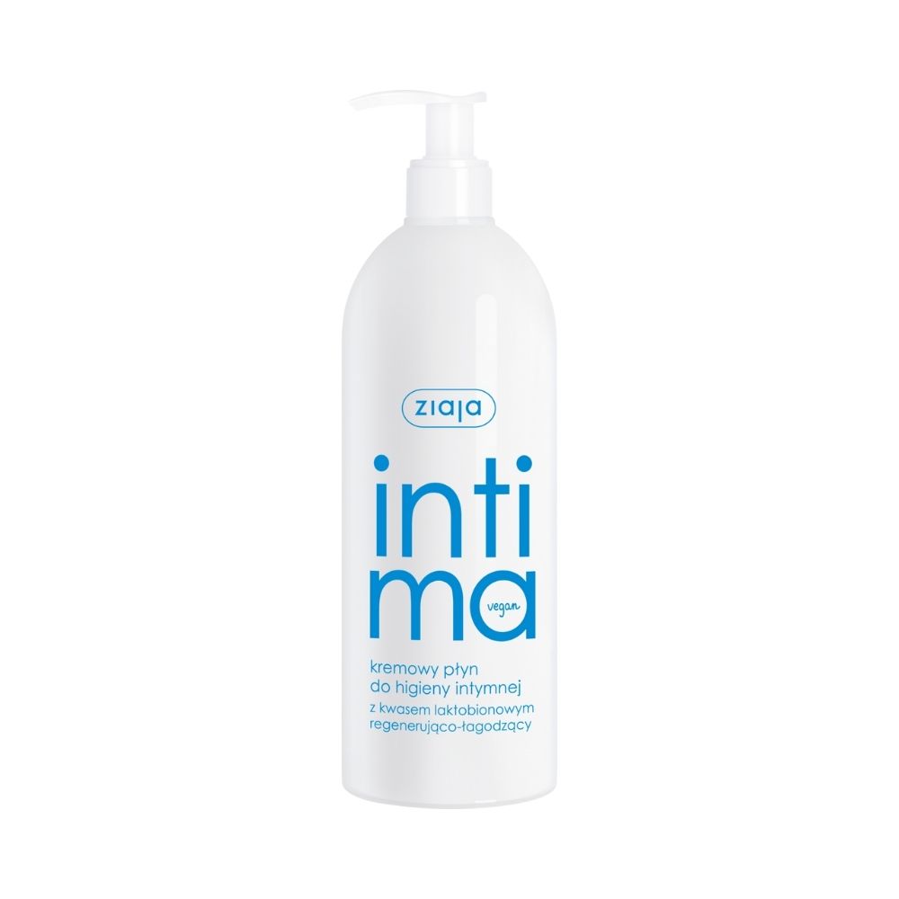 Ziaja Intima Kremowy Płyn do higieny intymnej, z kwasem laktozowym (500ml)