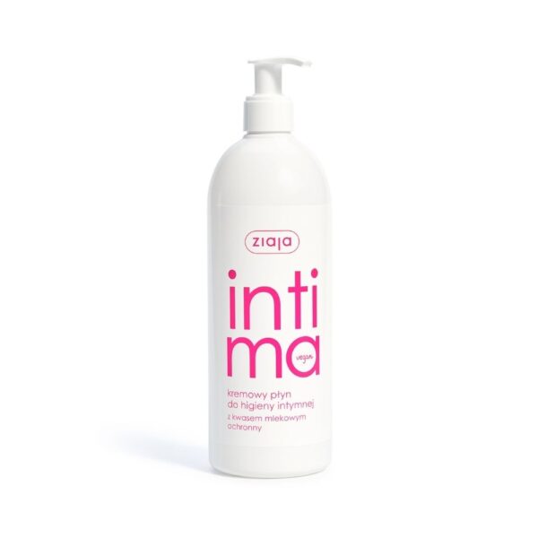 Ziaja Intima Kremowy Płyn do higieny intymnej, z kwasem mlekowym (500ml)