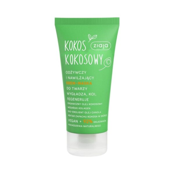 Ziaja Kokos Krem-maska do twarzy odżywczo-nawilżający (50ml)