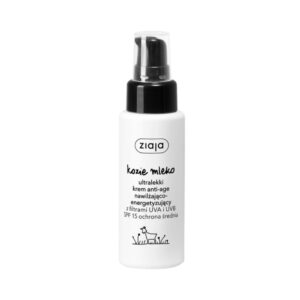 Ziaja Kozie mleko Krem do twarzy, ultralekki, nawilżająco-energetyzujący, SPF 15 (50ml)