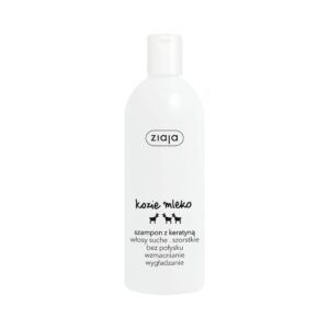 Ziaja kozie mleko Szampon do włosów z keratyną, wzmacniający (400ml)