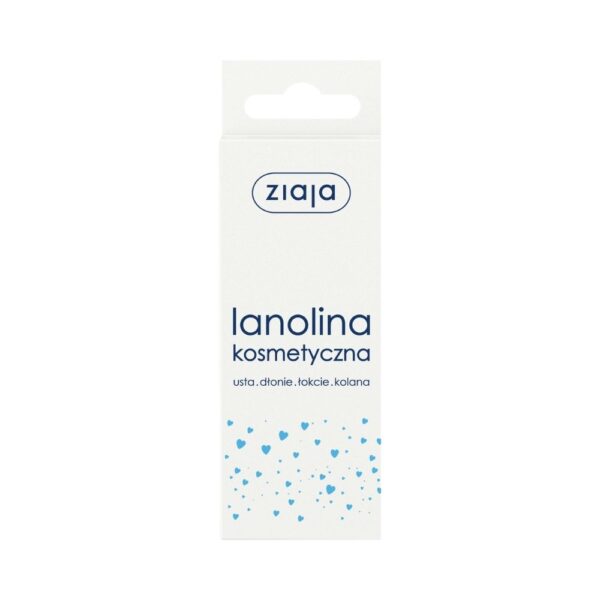 Ziaja Lanolina kosmetyczna, usta, dłonie, łokcie, kolana (10g)